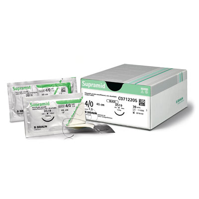 Supramid 4-0 sutur DS-19 45cm C0712205 /3dz