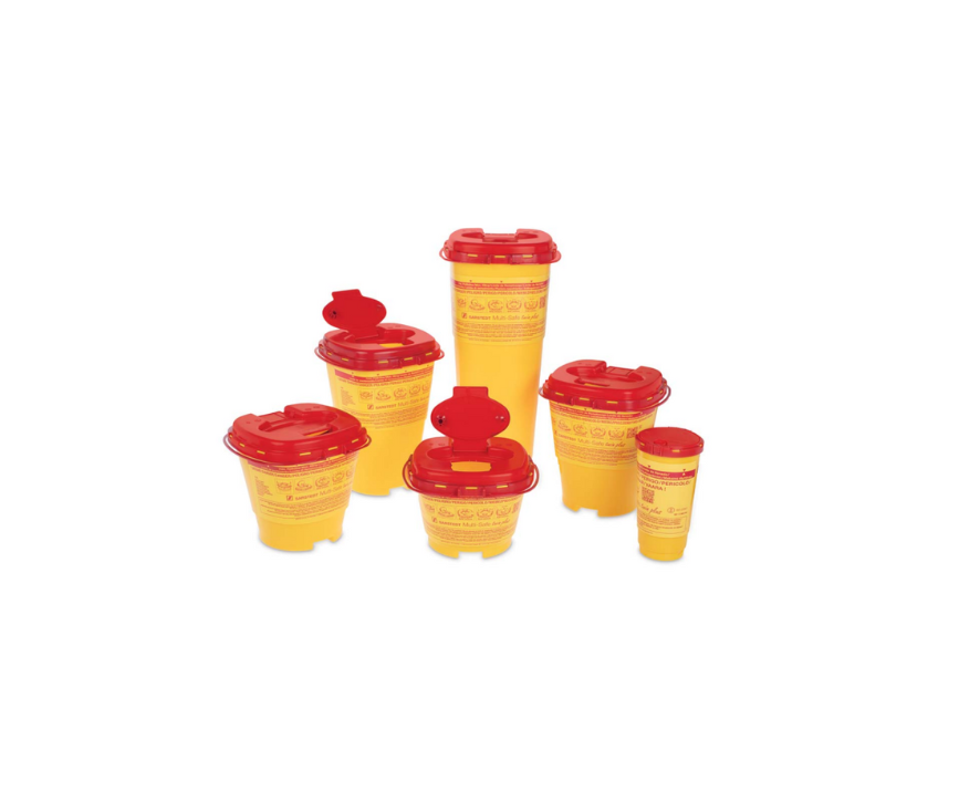 Riskavfallsbehållare Multi-Safe Twin Plus