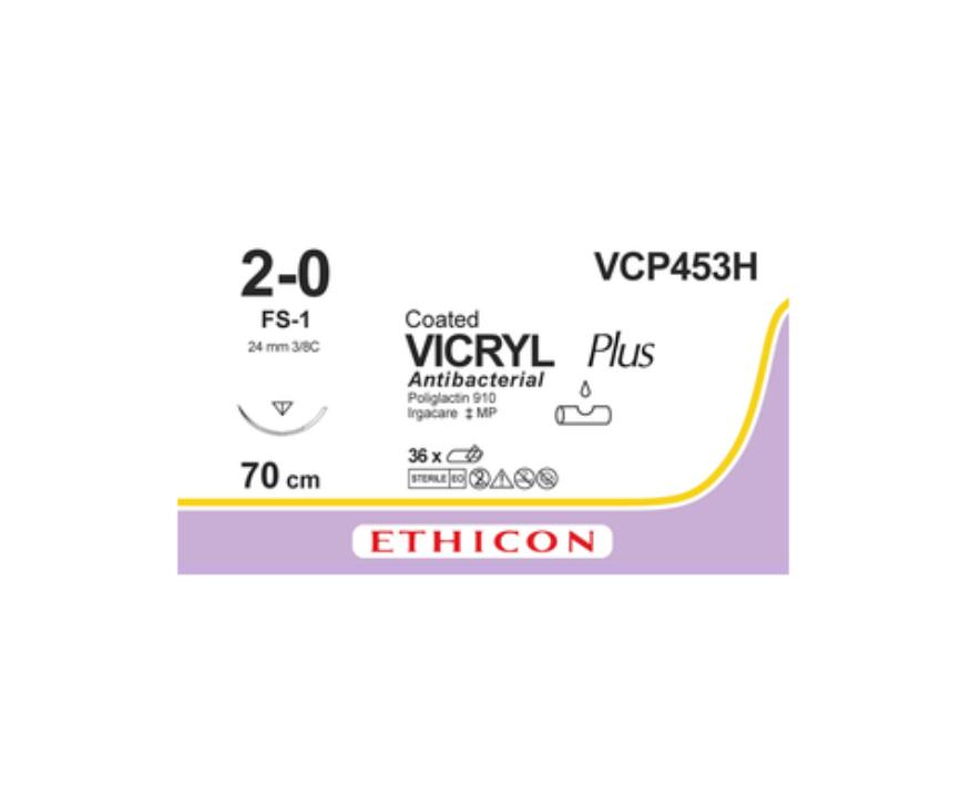 Vicryl Plus 2-0 sutur