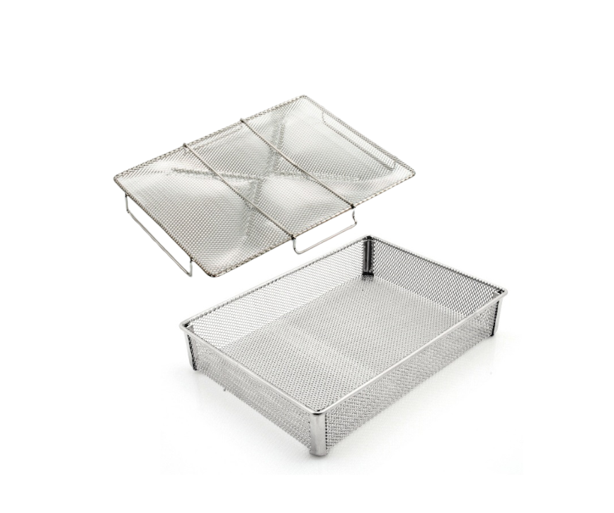 Instrumentkorg finmaskig med lock