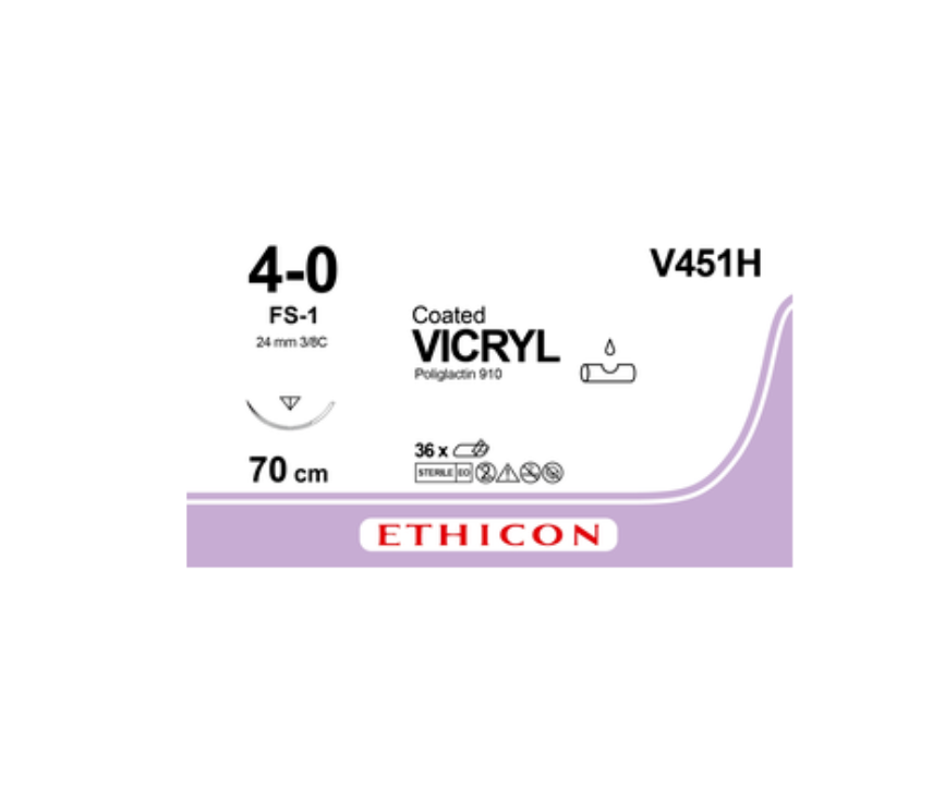 Vicryl 4-0 sutur