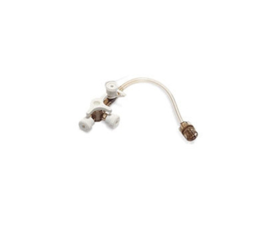 3-vägskran Connecta 7cm med injektionsport