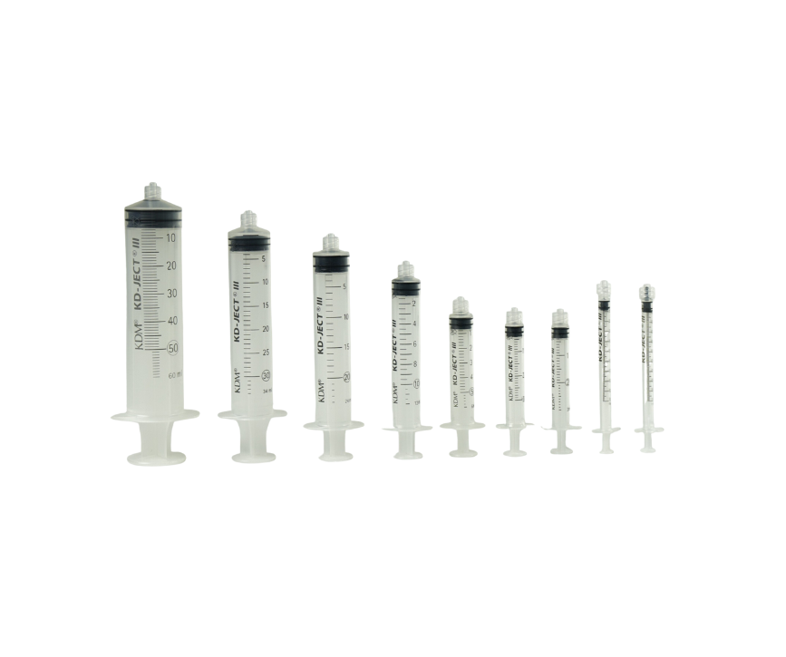 KD-JECT III spruta luer-lock