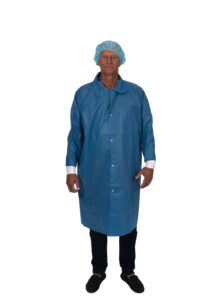 Besöksrock evercare XP blå med mudd