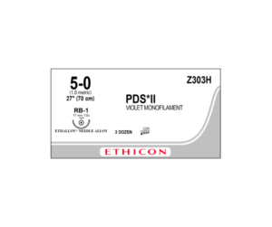 PDS II 5-0 sutur Z303H /3dz