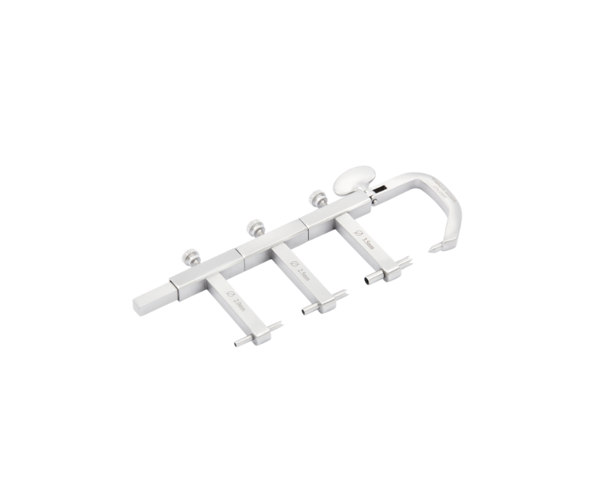 Justerbar drill guide