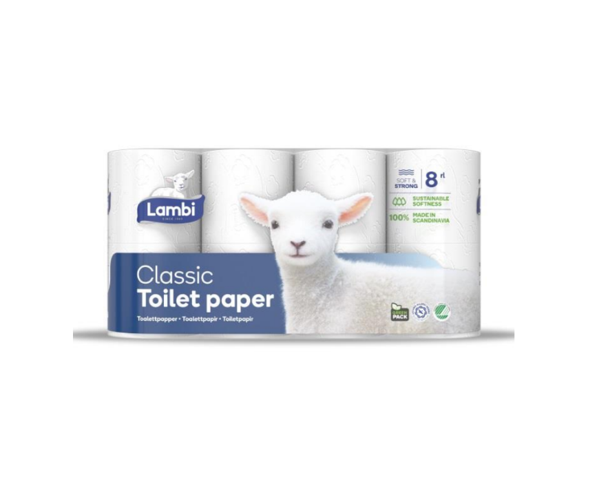 Toalettpapper Lambi 3-L /40st