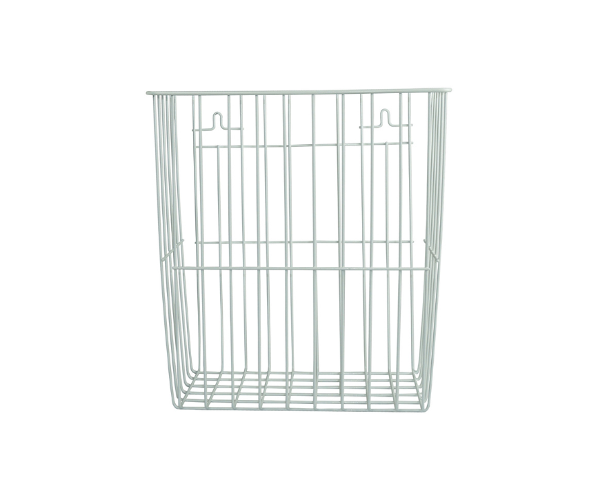 Väggpapperskorg tråd vit