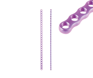 Eickloxx platta 2,7/3,5 28 hål titanium