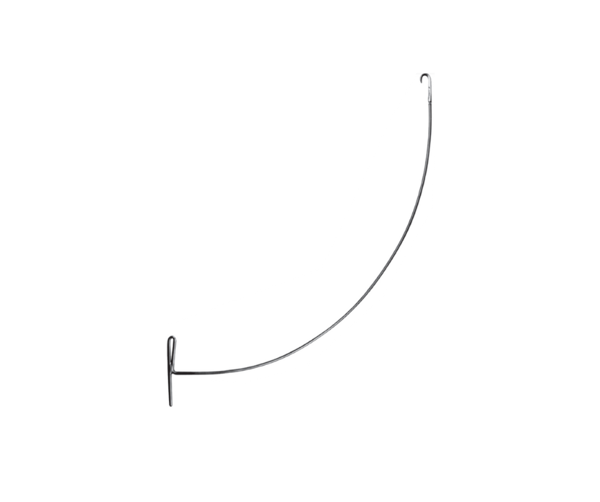 Epiglottis kniv singel blad 74cm
