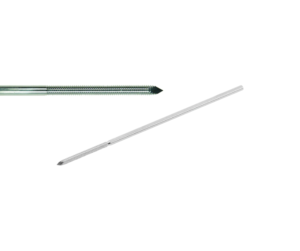 Benstift bicortical, negativ ändgänga /st