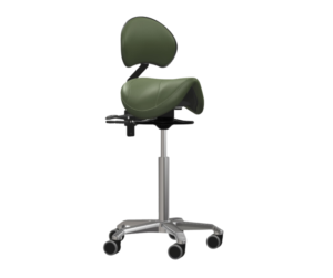 Sadelstol Amazone Balance med ryggstöd