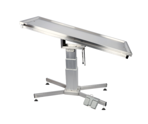 Vetinox operationsbord rostfritt, tilt, X-bas