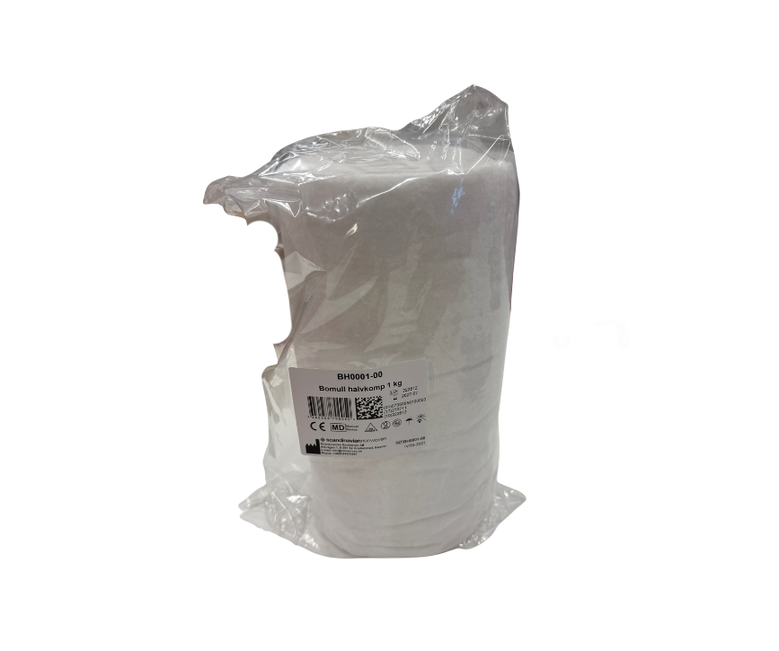 Bomull mjukrullad 1kg
