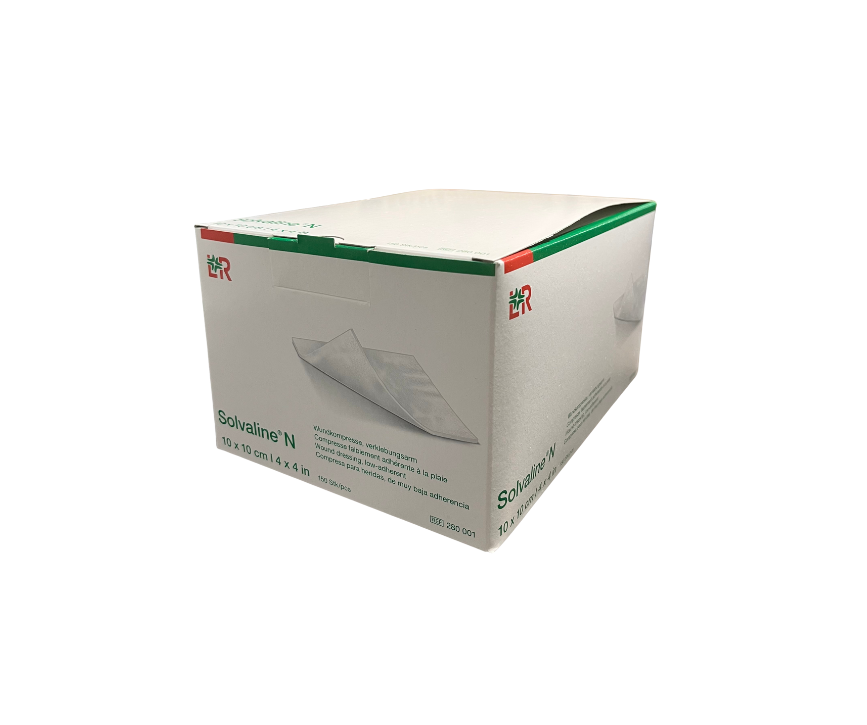Solvaline N kompress osteril 10x10cm /150st