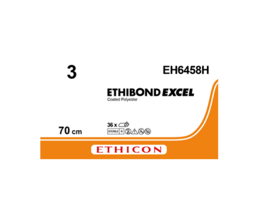 Ethibond 3 sutur 2x70cm EH6458H /3dz