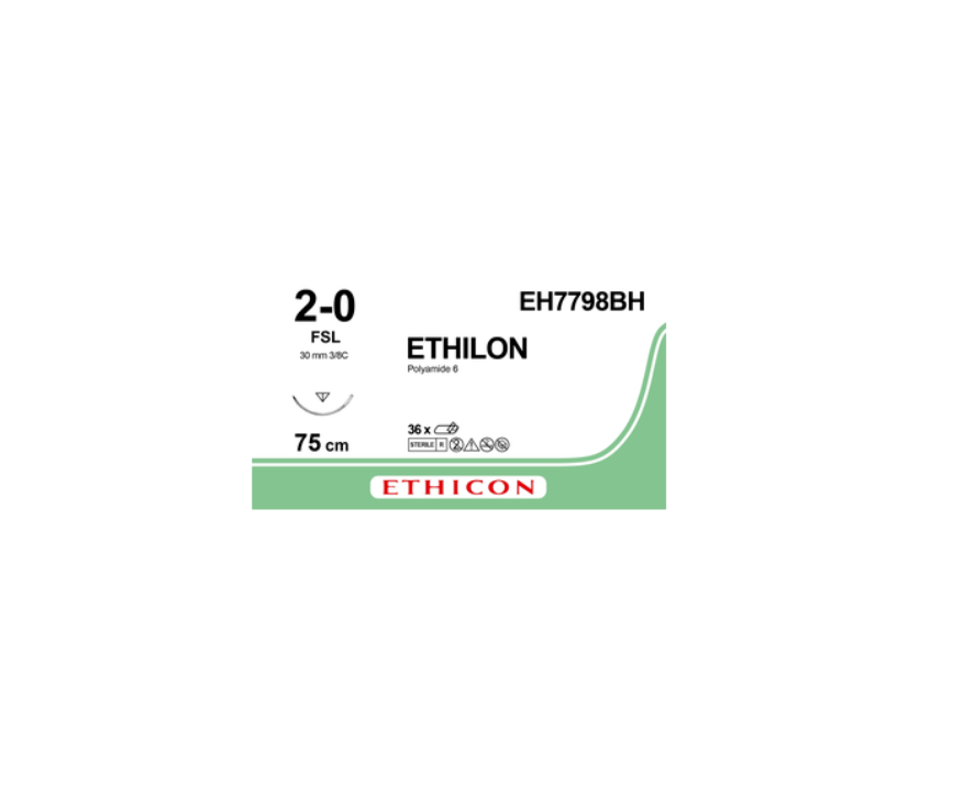 Ethilon 2-0 sutur
