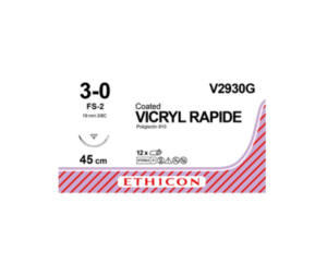 Vicryl Rapid 3-0 sutur FS-2 45cm V2930G /1dz