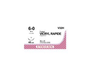 Vicryl Rapide 6-0 sutur P-1 45cm V32H /3dz