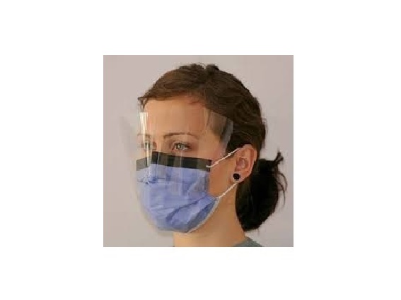 Munskydd med visir /25st
