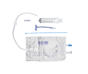 Centesis valve med uppsamlingspåse /st