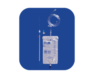 Locking Pigtail kateterkit /st