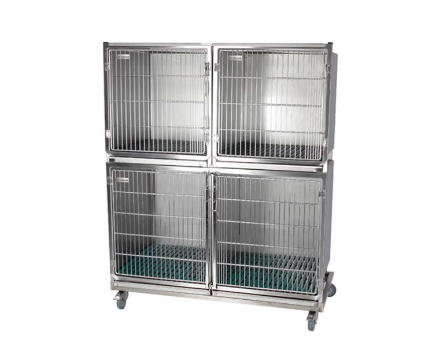 Vetinox hundbur set rostfritt stål (3st)