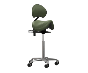 Sadelstol Amazone Balance med ryggstöd