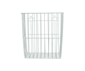 Väggpapperskorg tråd vit