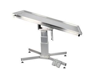 Vetinox operationsbord rostfritt, tilt, X-bas