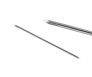 Benstift intramedullär delgängad