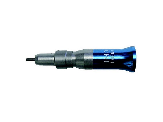 Rakt handstycke  1:1 Blå