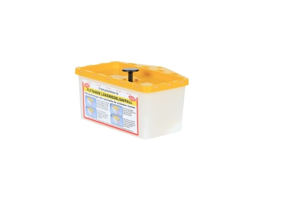 Uppsamlingsbehållare för flytande läkemedel