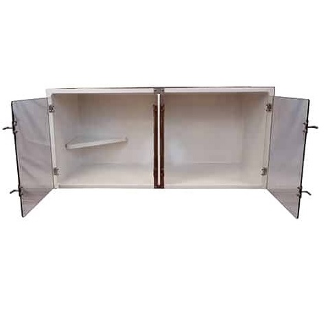 Kattbur "long stay" med glasdörrar